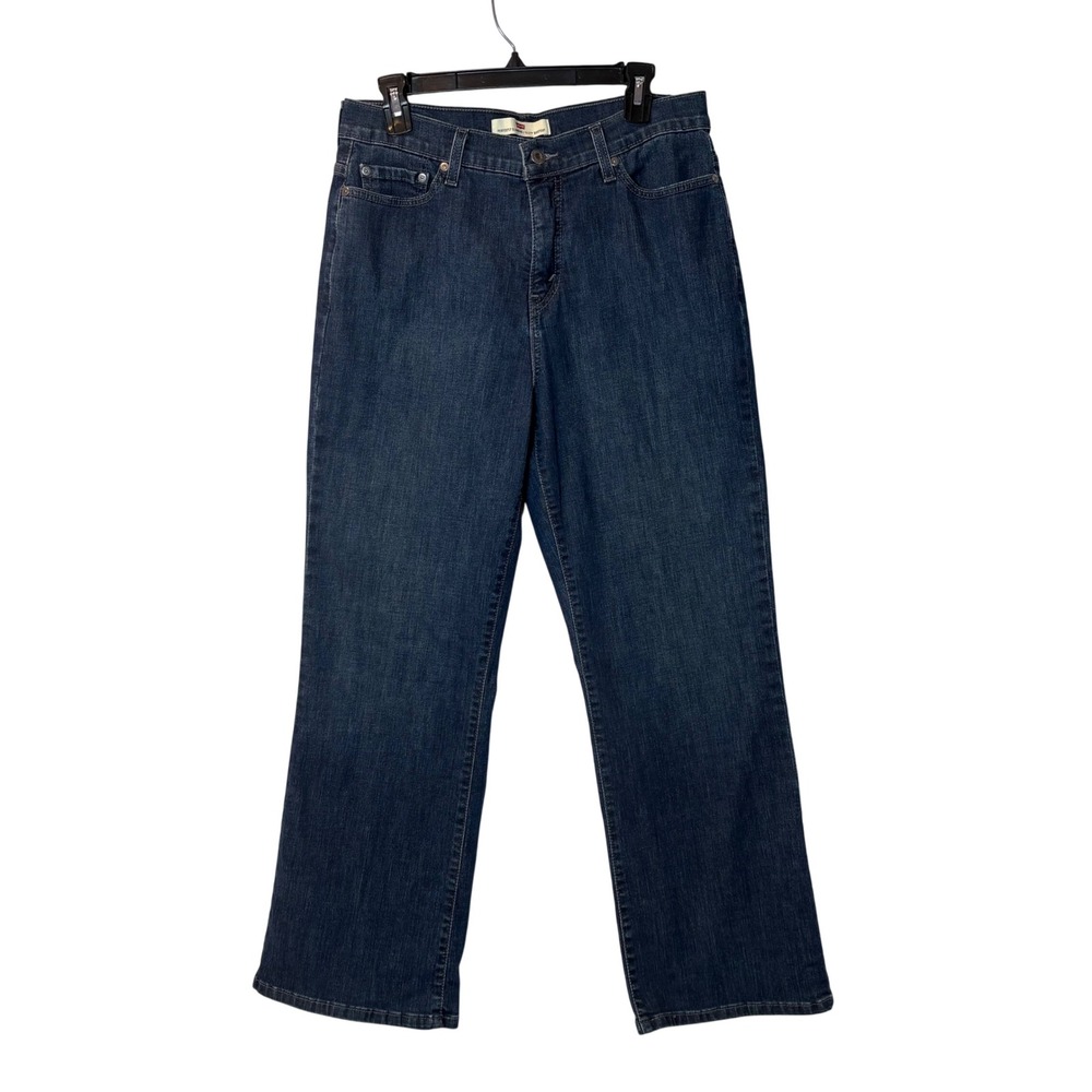 Levis 512 Perfectly Slimming Bootcut Jeans Womens 14S Mid Rise Stretch Denim